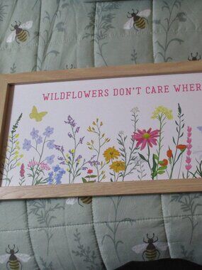 DG Dolly Parton Wildflowers Wall Sign NEW
